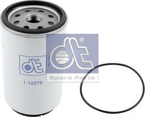 DT Spare Parts 1.12278 - Паливний фільтр autozip.com.ua