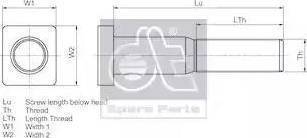 DT Spare Parts 2.65104 - Болт кріплення колеса autozip.com.ua