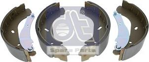 DT Spare Parts 13.93128 - Комплект гальм, барабанний механізм autozip.com.ua