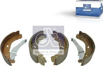 DT Spare Parts 13.93127 - Комплект гальм, барабанний механізм autozip.com.ua