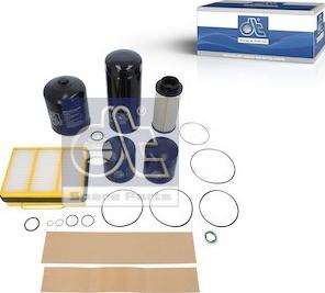 DT Spare Parts 1.34045 - Комплект фільтра autozip.com.ua