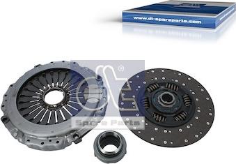 DT Spare Parts 1.31510 - Комплект зчеплення autozip.com.ua