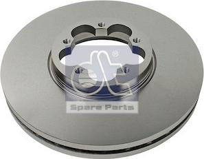 DT Spare Parts 13.31010 - Гальмівний диск autozip.com.ua
