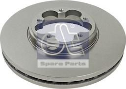 DT Spare Parts 13.31011 - Гальмівний диск autozip.com.ua
