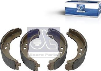 DT Spare Parts 12.93127SP - Комплект гальм, барабанний механізм autozip.com.ua