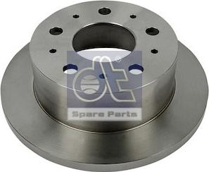 DT Spare Parts 12.41002 - Гальмівний диск autozip.com.ua