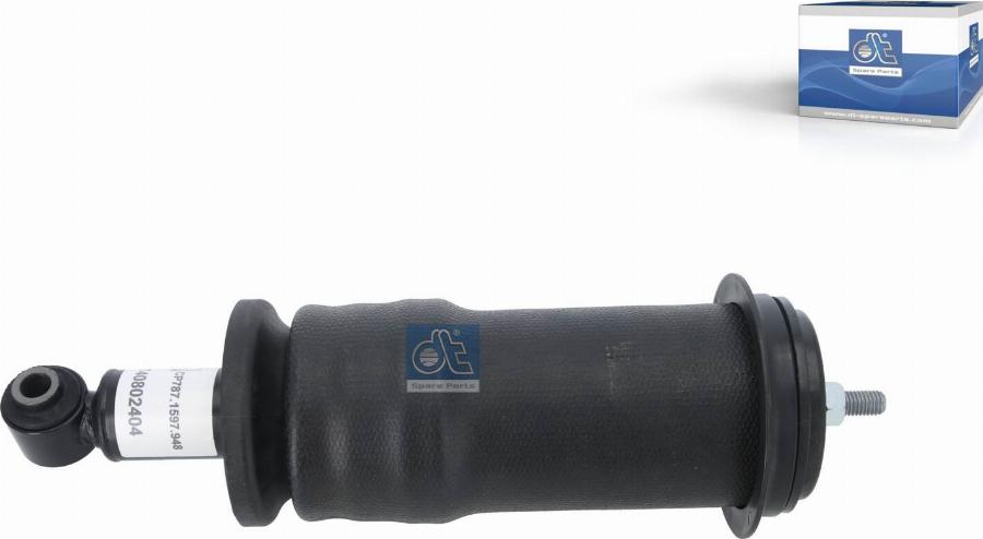 DT Spare Parts 1.25948 - Гаситель, кріплення кабіни autozip.com.ua