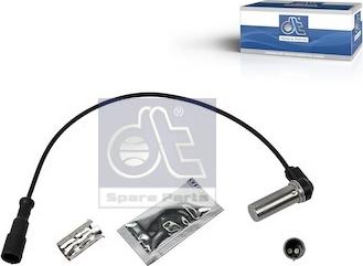 DT Spare Parts 1.21657 - Датчик ABS, частота обертання колеса autozip.com.ua
