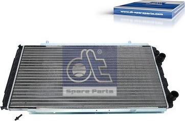 DT Spare Parts 12.17000SP - Радіатор, охолодження двигуна autozip.com.ua