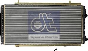 DT Spare Parts 12.17000 - Радіатор, охолодження двигуна autozip.com.ua