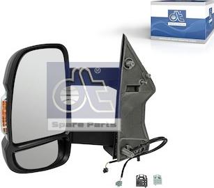 DT Spare Parts 12.83019 - Зовнішнє дзеркало, кабіна водія autozip.com.ua