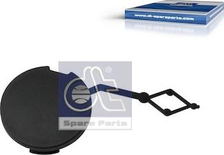 DT Spare Parts 12.82112 - Заслінка, буксирний гак autozip.com.ua