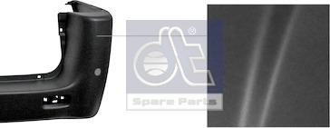 DT Spare Parts 12.82288 - Буфер, бампер autozip.com.ua