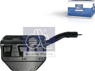 DT Spare Parts 1.23503 - Тримач, бризговик autozip.com.ua