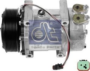 DT Spare Parts 1.23024 - Компресор, кондиціонер autozip.com.ua