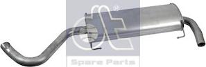 DT Spare Parts 12.27154 - Середній / кінцевий глушник ОГ autozip.com.ua