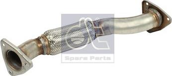 DT Spare Parts 12.27104 - Труба вихлопного газу autozip.com.ua