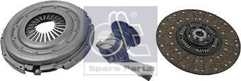 DT Spare Parts 3.94019 - Комплект зчеплення autozip.com.ua