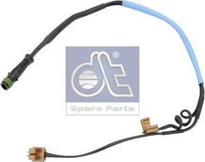 DT Spare Parts 3.96452 - Сигналізатор, знос гальмівних колодок autozip.com.ua