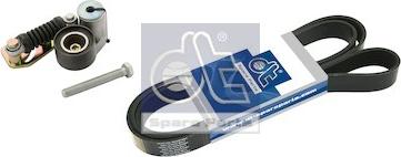 DT Spare Parts 3.93002 - Поликлиновий ремінний комплект autozip.com.ua