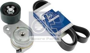 DT Spare Parts 3.93007 - Поликлиновий ремінний комплект autozip.com.ua