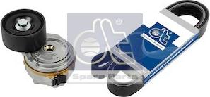 DT Spare Parts 3.93016 - Поликлиновий ремінний комплект autozip.com.ua