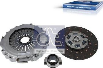 DT Spare Parts 3.40302 - Комплект зчеплення autozip.com.ua