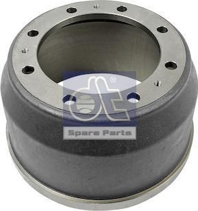 DT Spare Parts 3.62007 - Гальмівний барабан autozip.com.ua