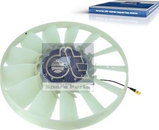 DT Spare Parts 3.15502 - Зчеплення, вентилятор радіатора autozip.com.ua