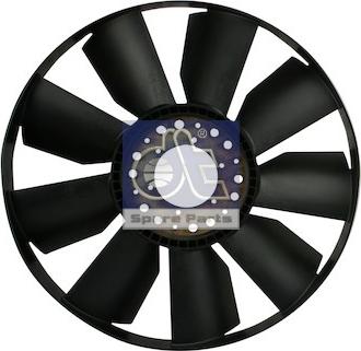 DT Spare Parts 3.15203 - Вентилятор, охолодження двигуна autozip.com.ua