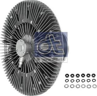 DT Spare Parts 3.15221 - Зчеплення, вентилятор радіатора autozip.com.ua