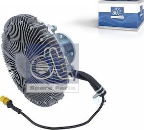 DT Spare Parts 3.15228 - Зчеплення, вентилятор радіатора autozip.com.ua
