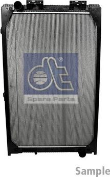 DT Spare Parts 3.16219 - Радіатор, охолодження двигуна autozip.com.ua