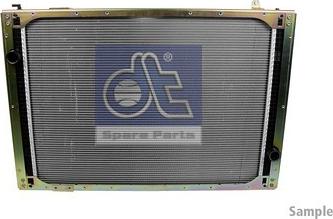 DT Spare Parts 3.16216 - Радіатор, охолодження двигуна autozip.com.ua