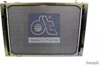 DT Spare Parts 3.16280 - Радіатор, охолодження двигуна autozip.com.ua