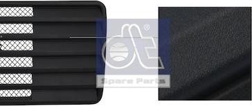 DT Spare Parts 3.80121 - Решітка радіатора autozip.com.ua