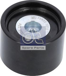 DT Spare Parts 3.34524 - Паразитний / провідний ролик, поліклиновий ремінь autozip.com.ua