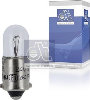 DT Spare Parts 3.32908 - Лампа розжарювання, стоянкові вогні / габаритні ліхтарі autozip.com.ua