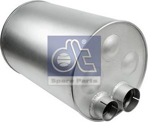 DT Spare Parts 3.25049 - Середній / кінцевий глушник ОГ autozip.com.ua