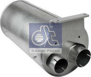 DT Spare Parts 3.25018 - Середній / кінцевий глушник ОГ autozip.com.ua