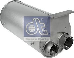 DT Spare Parts 3.25017 - Середній / кінцевий глушник ОГ autozip.com.ua