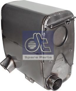DT Spare Parts 3.25145 - Середній / кінцевий глушник ОГ autozip.com.ua