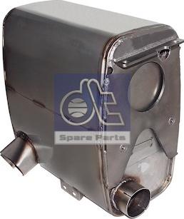 DT Spare Parts 3.25142 - Середній / кінцевий глушник ОГ autozip.com.ua