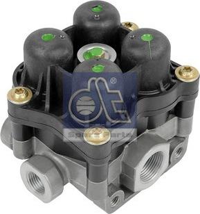 DT Spare Parts 3.72086 - Клапан багатоциклової захисту autozip.com.ua