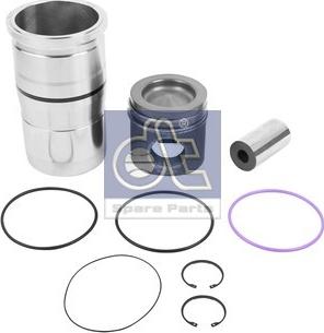 DT Spare Parts 2.90116 - Ремонтний комплект, поршень / гільза циліндра autozip.com.ua
