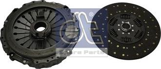 DT Spare Parts 2.93081 - Комплект зчеплення autozip.com.ua