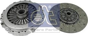 DT Spare Parts 2.93032 - Комплект зчеплення autozip.com.ua