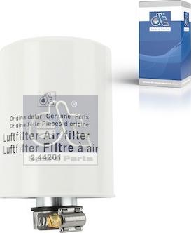 DT Spare Parts 2.44201 - Повітряний фільтр autozip.com.ua