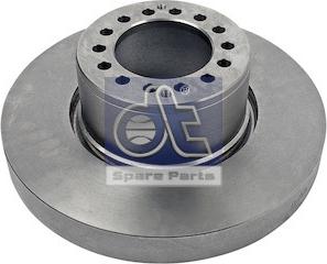 DT Spare Parts 2.40558 - Гальмівний диск autozip.com.ua