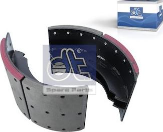 DT Spare Parts 2.40393SP - Комплект гальм, барабанний механізм autozip.com.ua